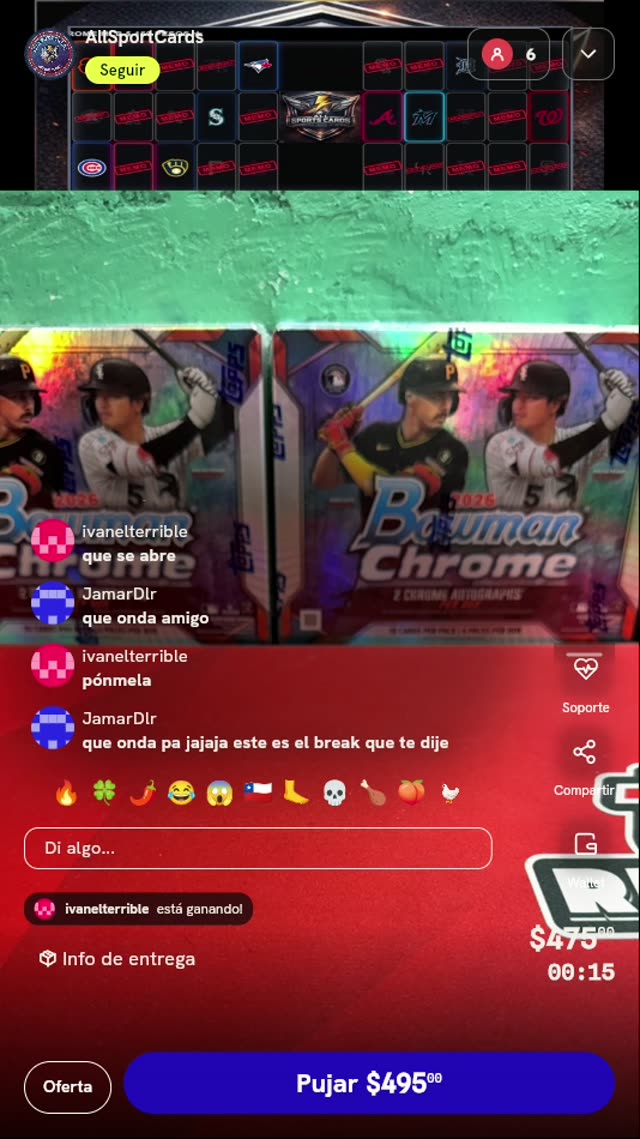 Break 2026 Bowman Chrome MLB