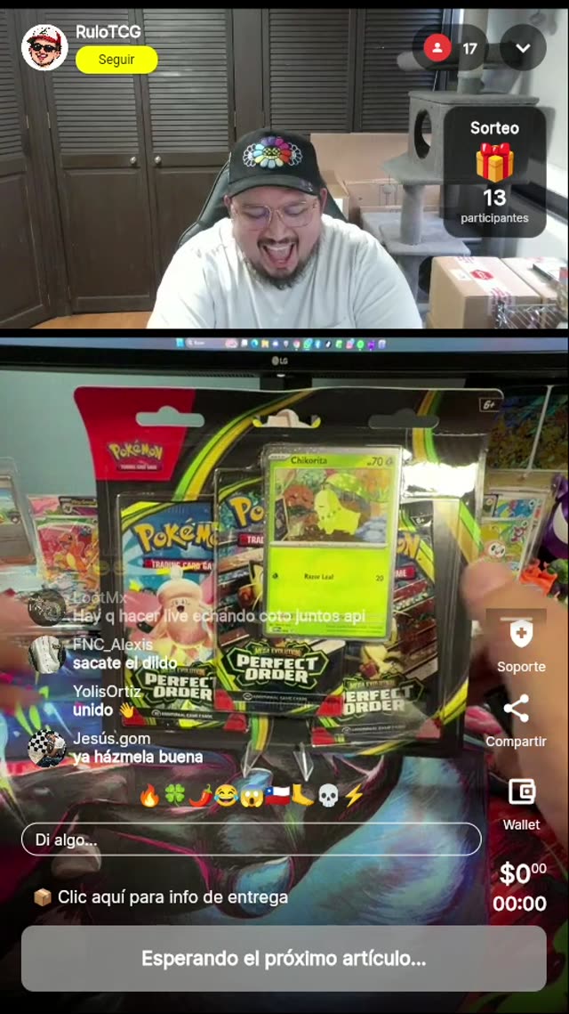 Pokémon Perfect Order Blister Chikorita