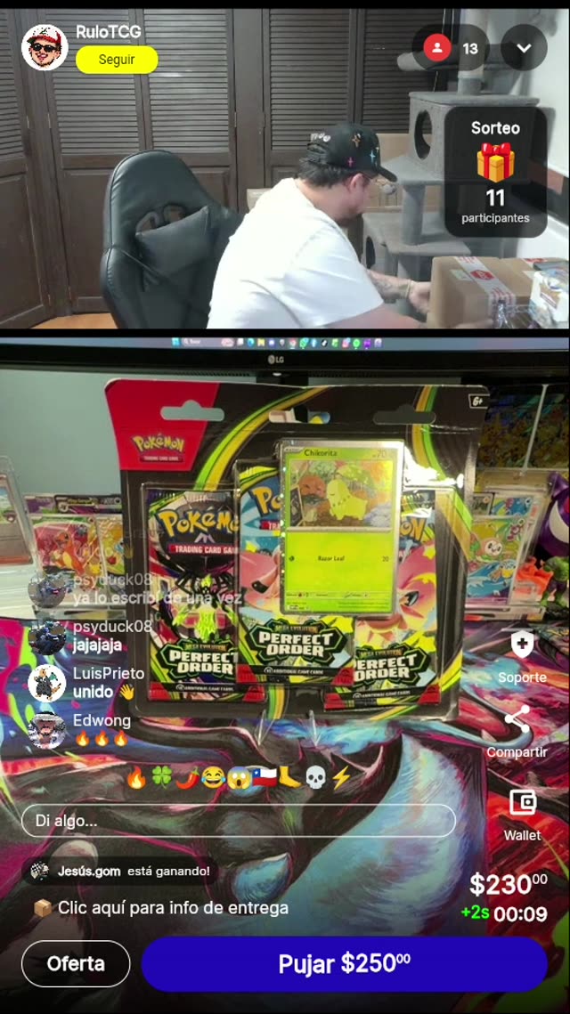 Pokémon Perfect Order Blister Chikorita