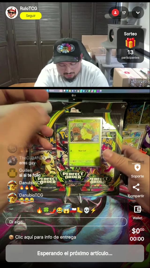 Pokémon Perfect Order Chikorita Blister
