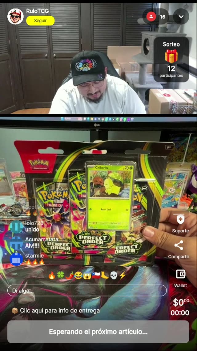 Pokémon Perfect Order Blister Chikorita
