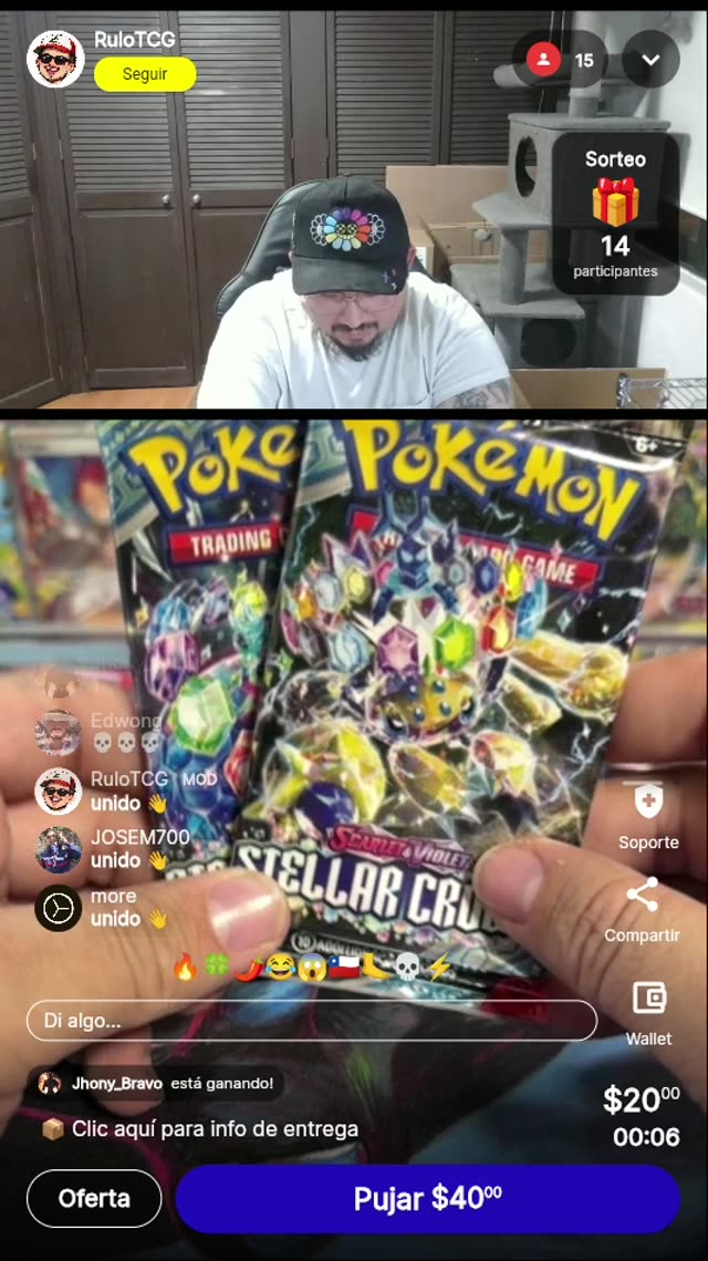 Pokémon Stellar Crown Booster Packs