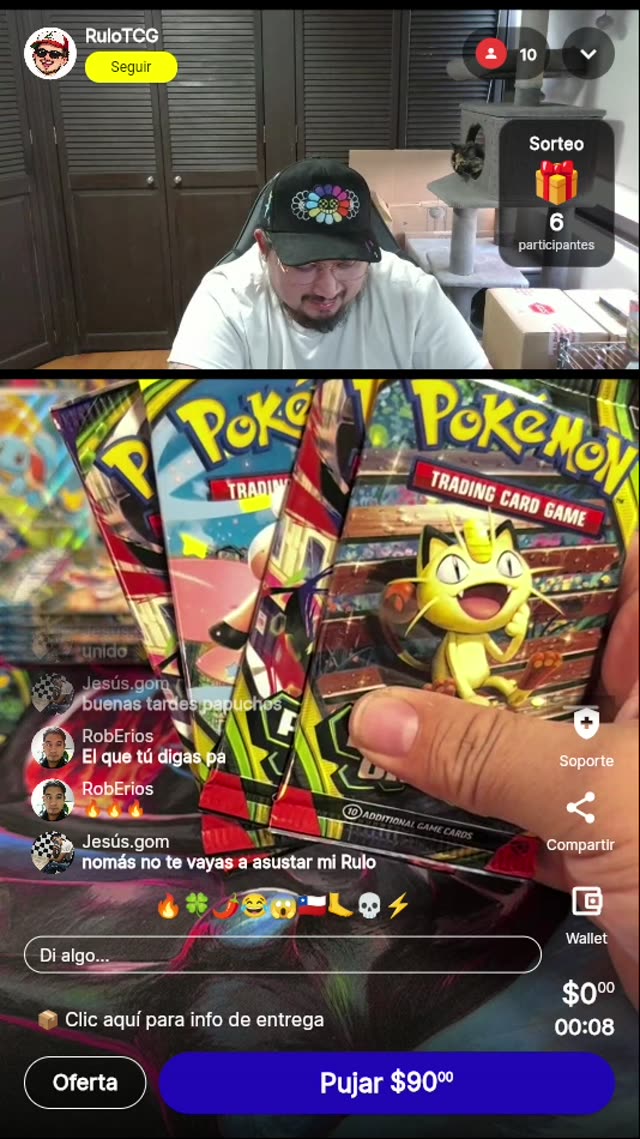 Sobres Pokémon TCG variados