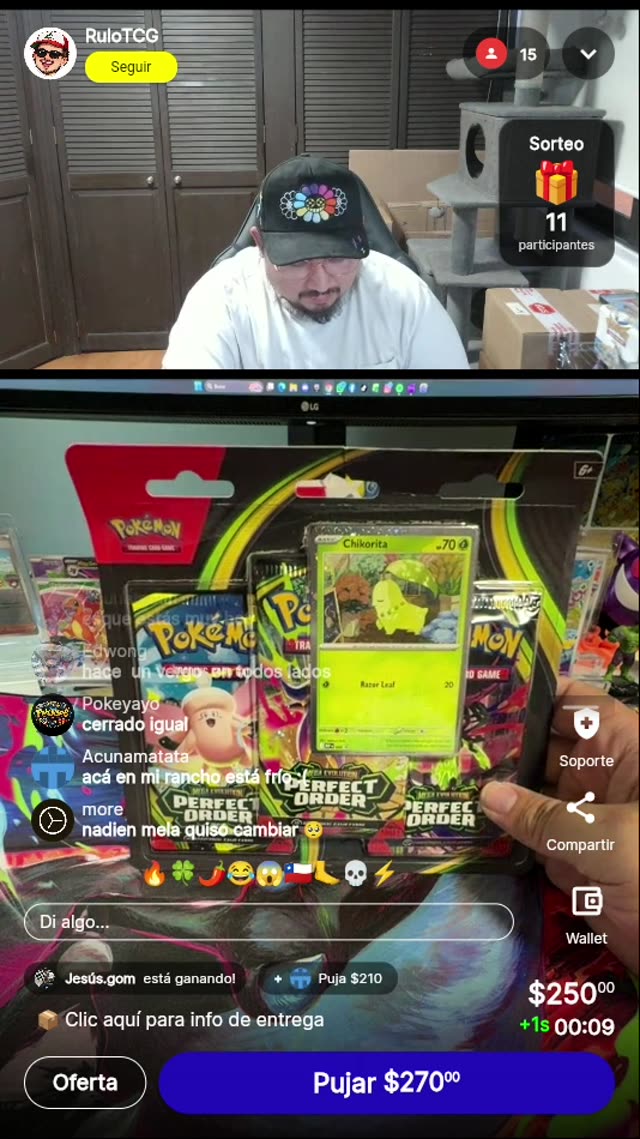 Pokémon Perfect Order Blister Chikorita