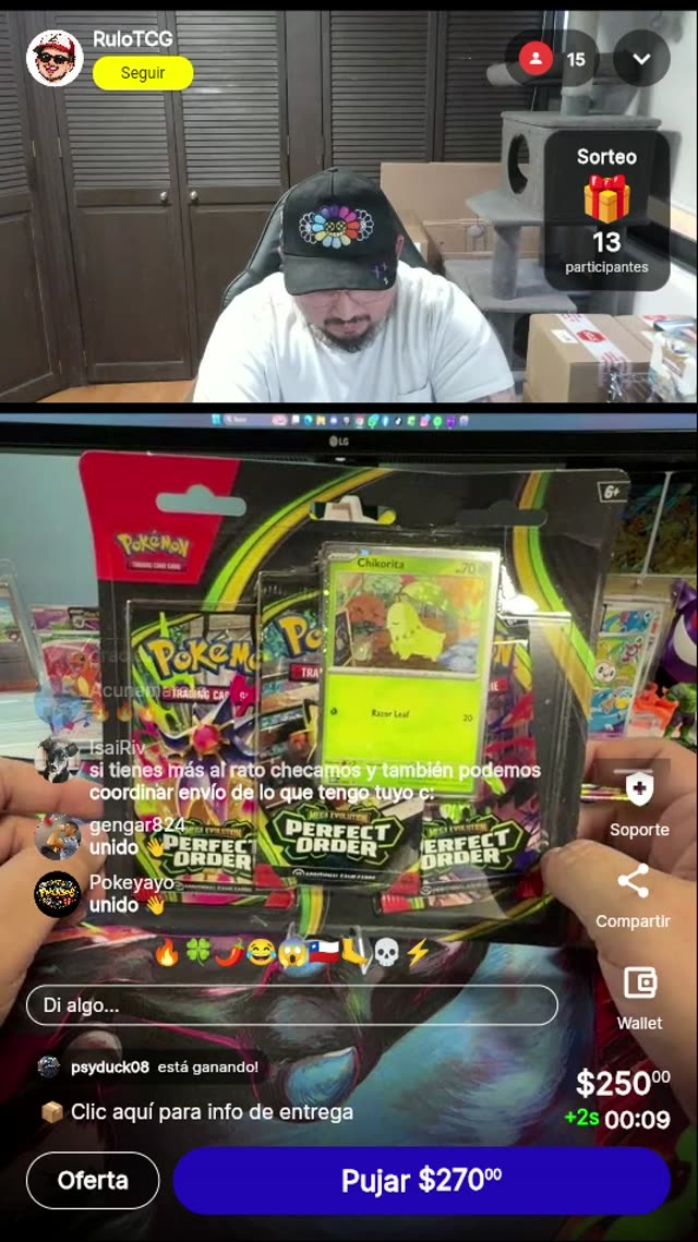 Pokémon Perfect Order Blister Chikorita