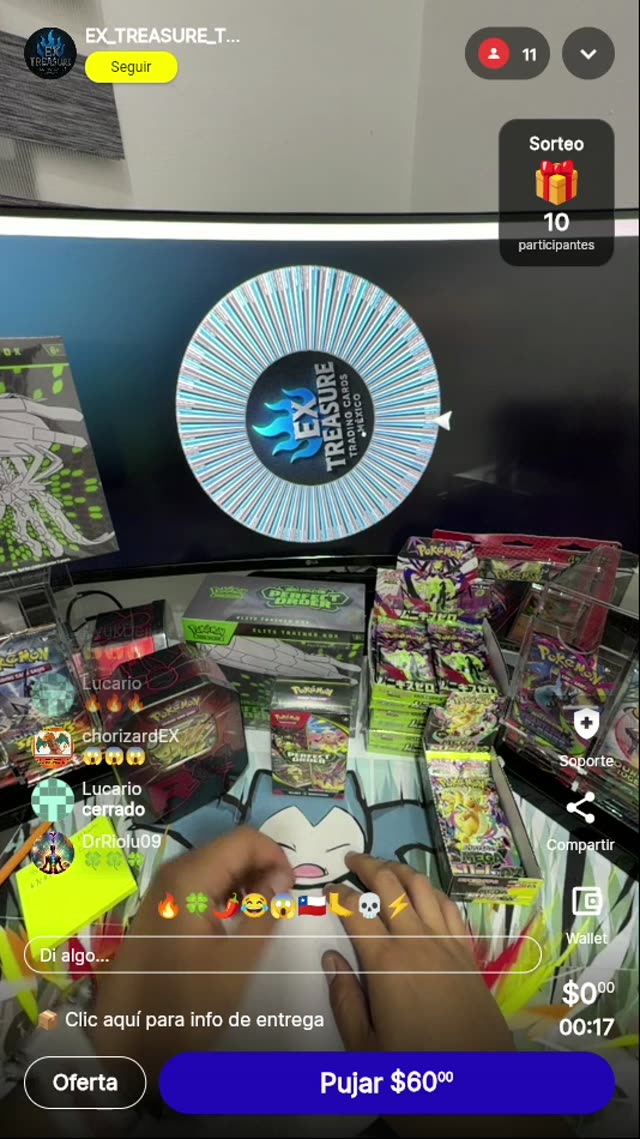 Pokémon Elite Trainer Box Ruleta