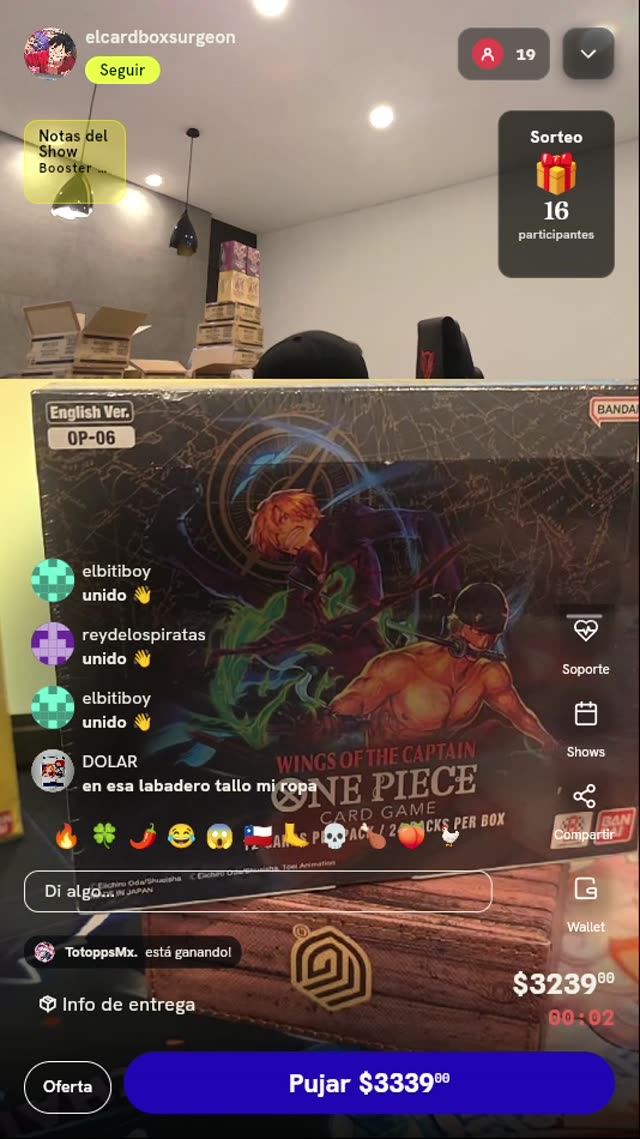 Booster Box One Piece OP-06