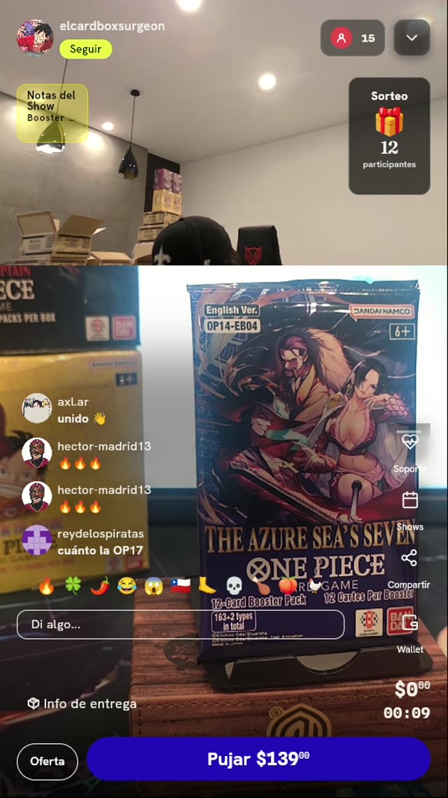 Sobre One Piece TCG OP14-EB04