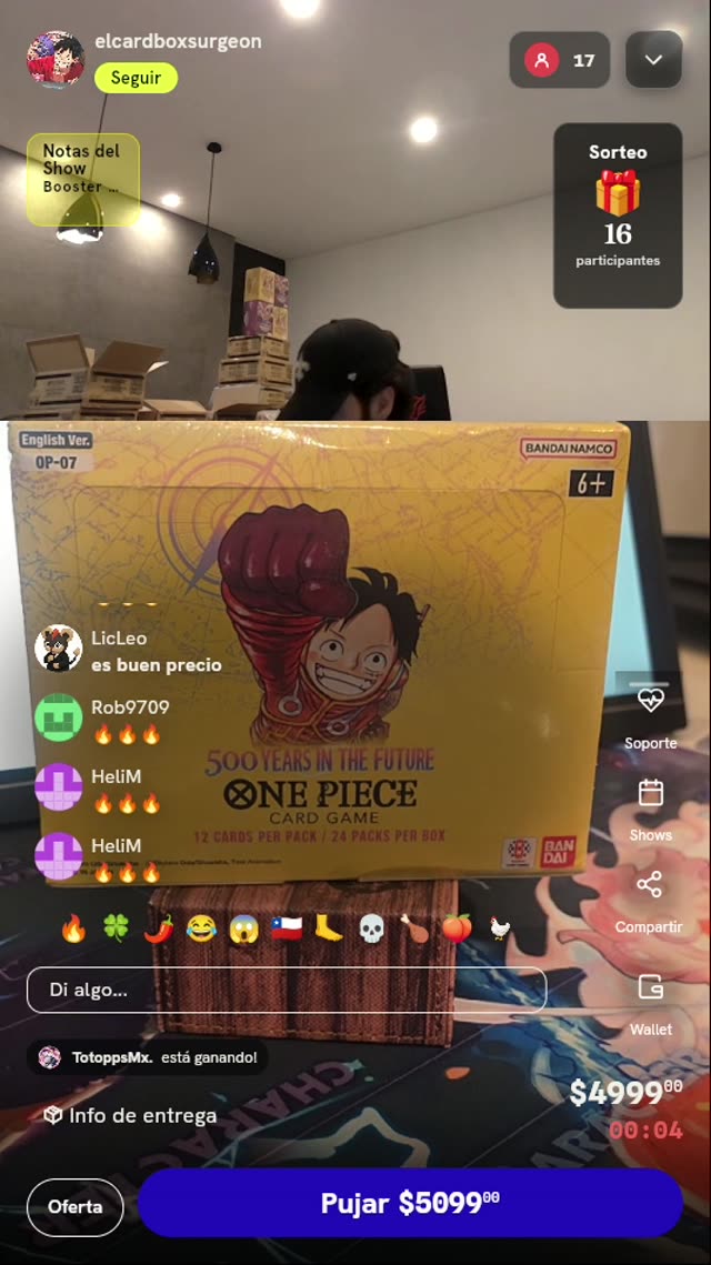 Booster Box One Piece OP-07