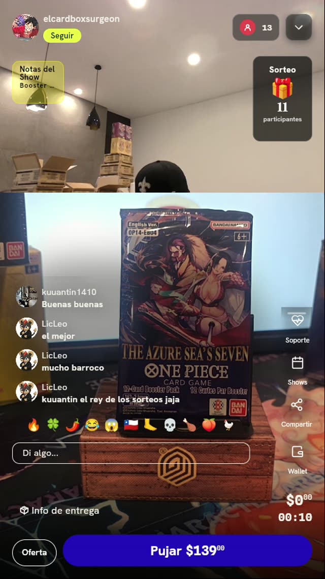 Sobre One Piece TCG OP14-EB04