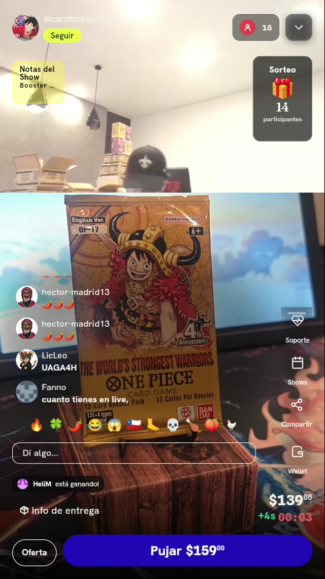 Booster Pack One Piece OP-17