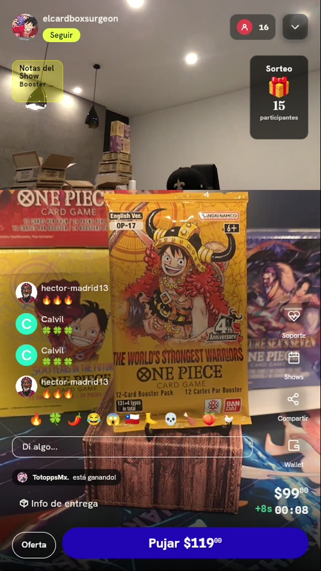 Booster Pack One Piece OP-17