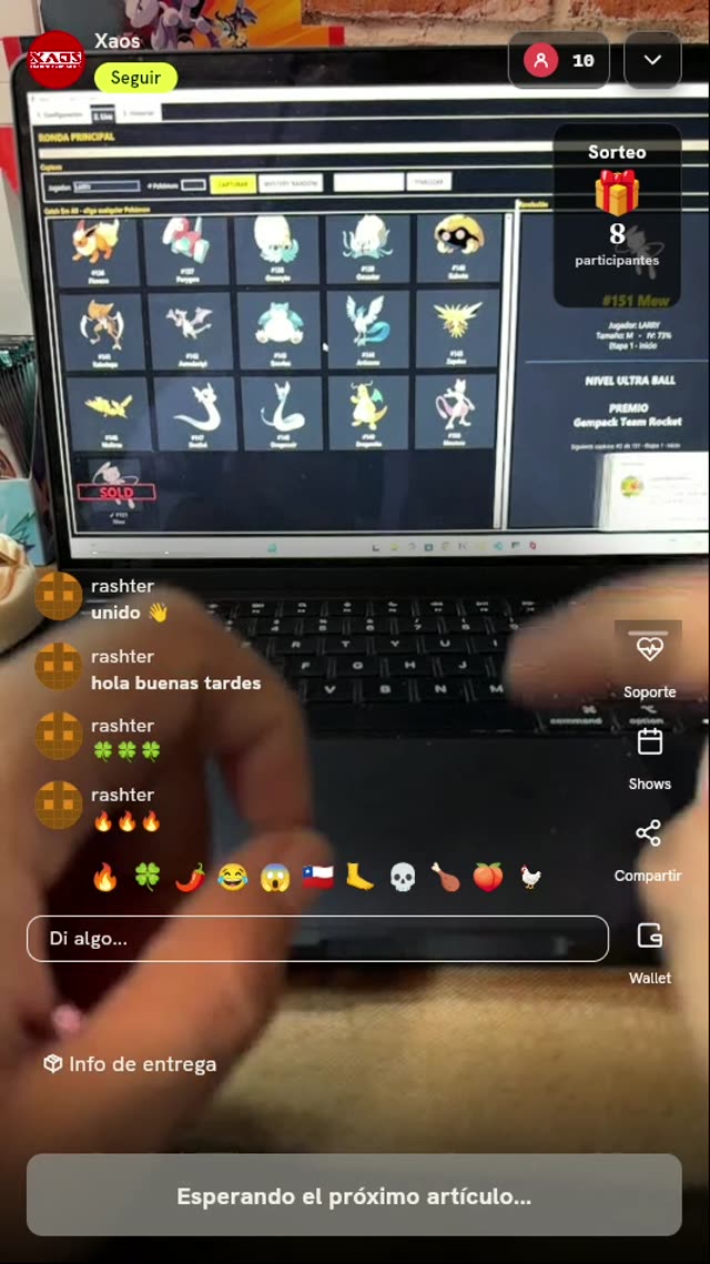 Entrada a Dinámica Pokémon TCG