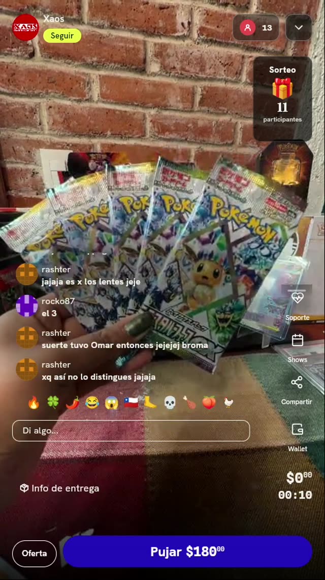 Sobres Pokémon TCG Mask of Change