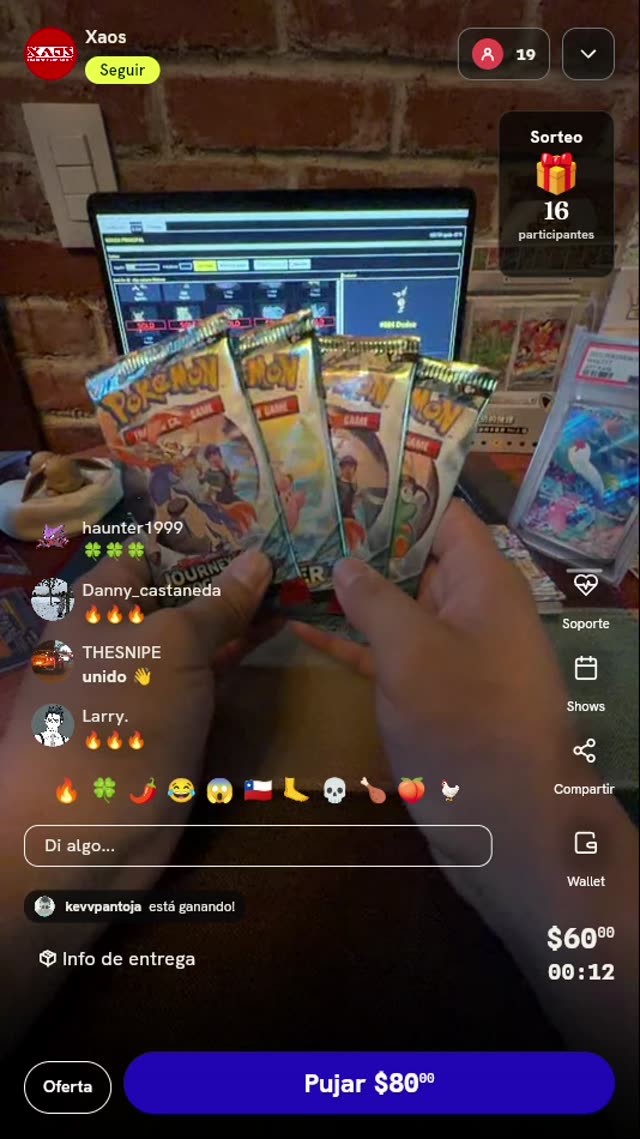 Sobre de Pokémon TCG a elegir
