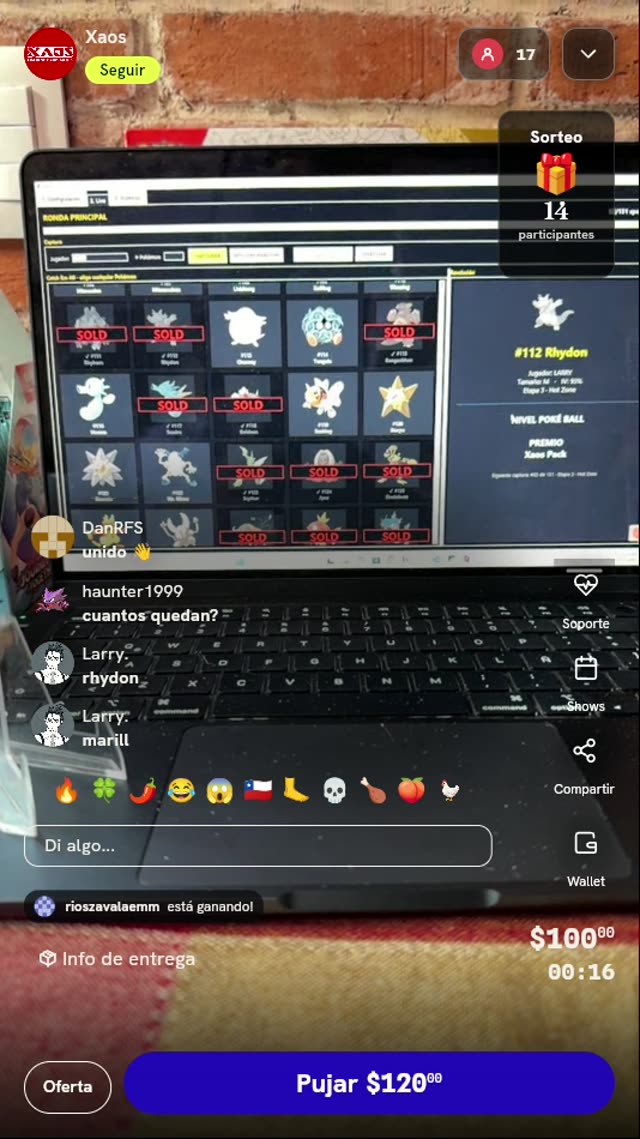 Juego Pokémon: Xaos Pack Misterioso