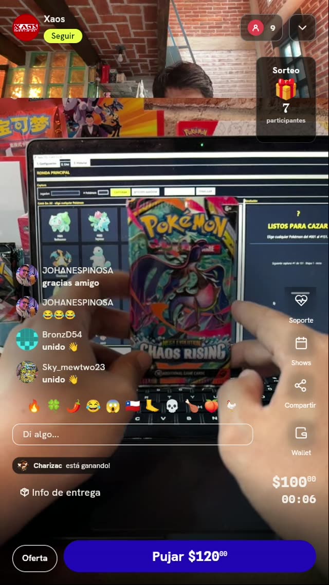 Sobre Pokémon TCG Chaos Rising