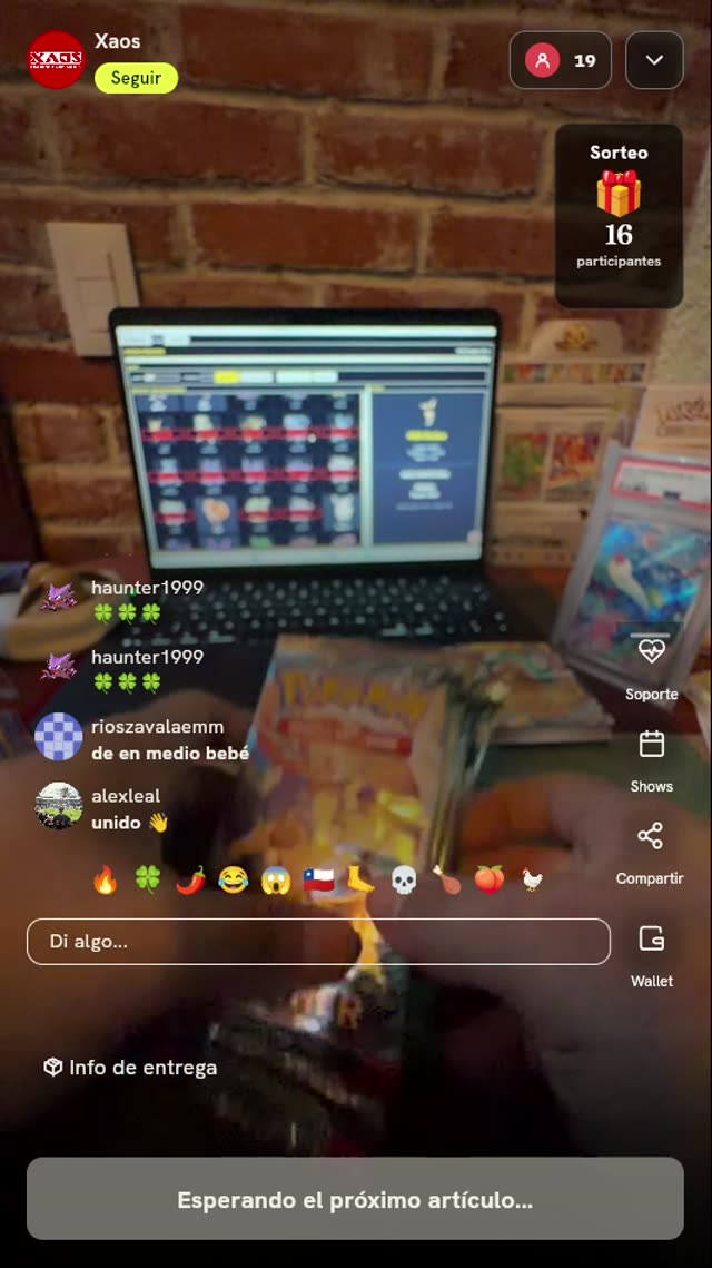 Sobre de Cartas Pokémon TCG