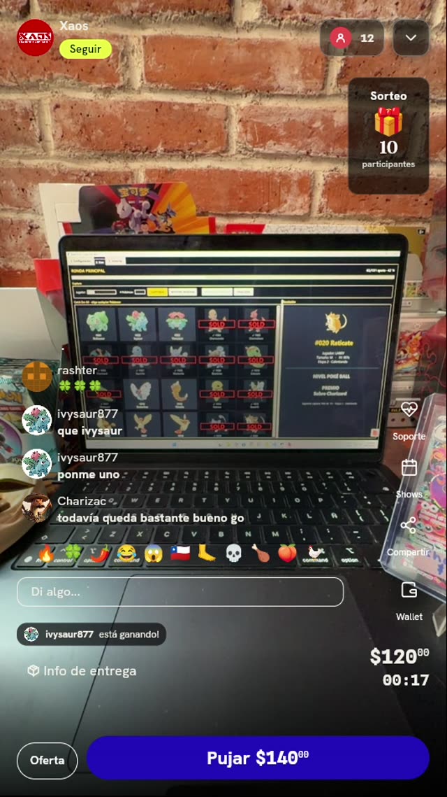 Entrada a Dinámica Pokémon TCG
