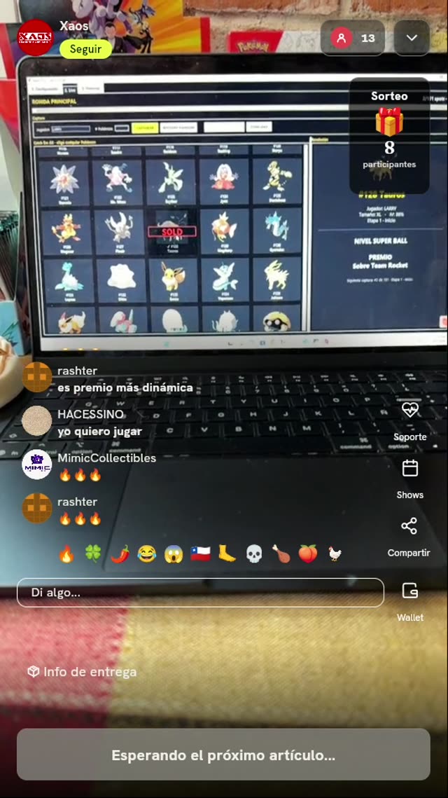 Entrada a Dinámica Pokémon Team Rocket