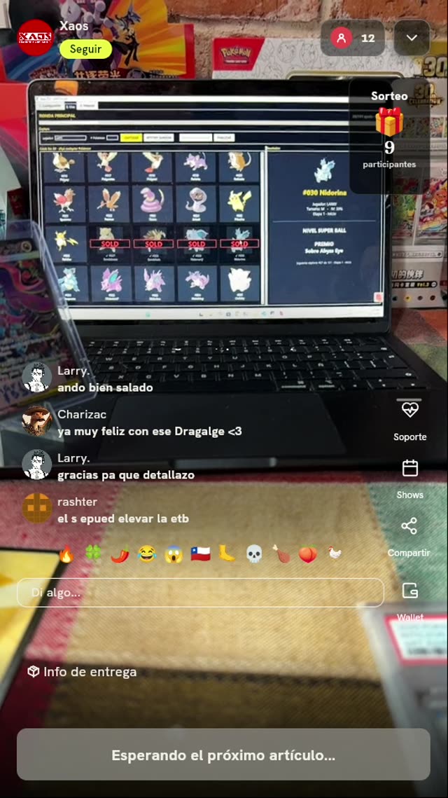 Entrada Dinámica Pokémon TCG
