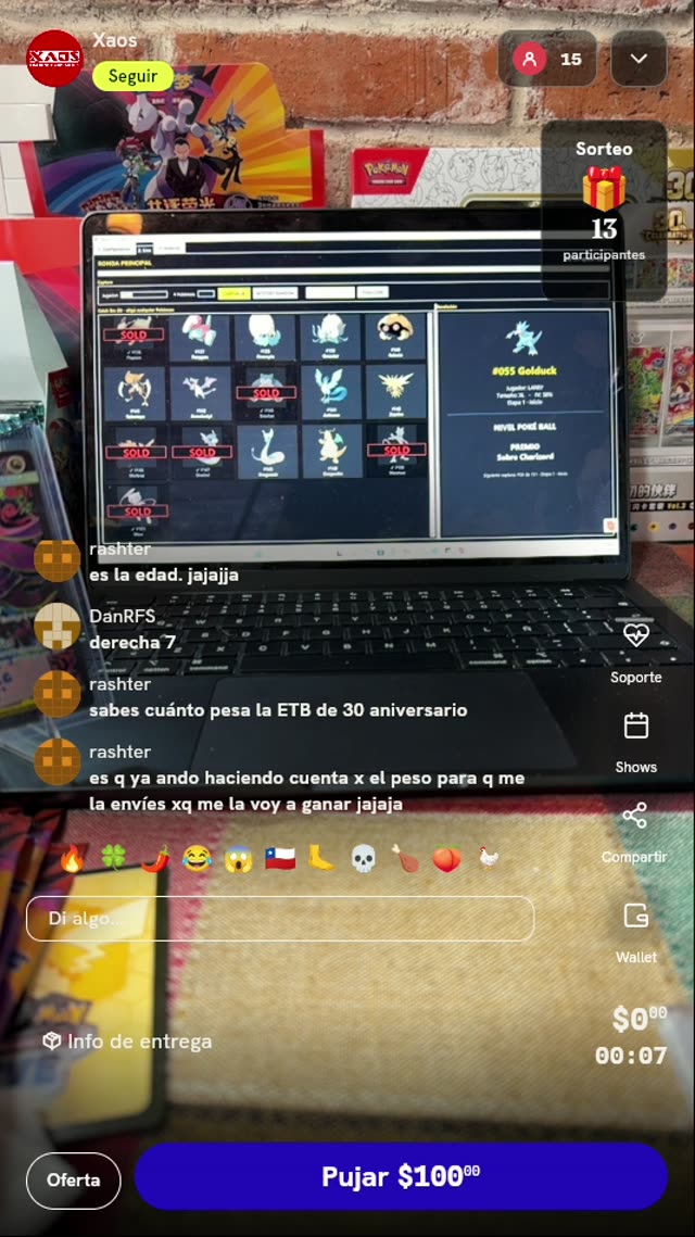 Sobres de Cartas Pokémon TCG