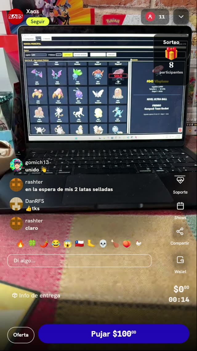 Entrada a Dinámica Pokémon (Tentacruel)