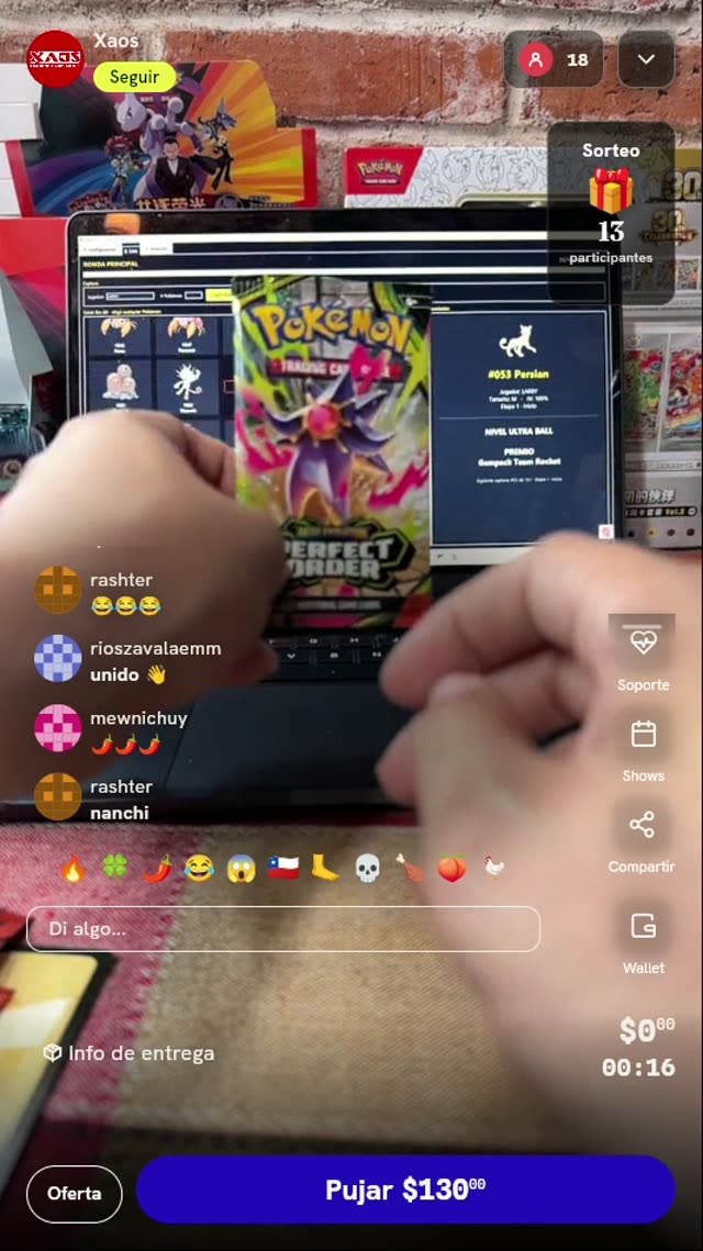 Sobre Pokémon TCG Perfect Order