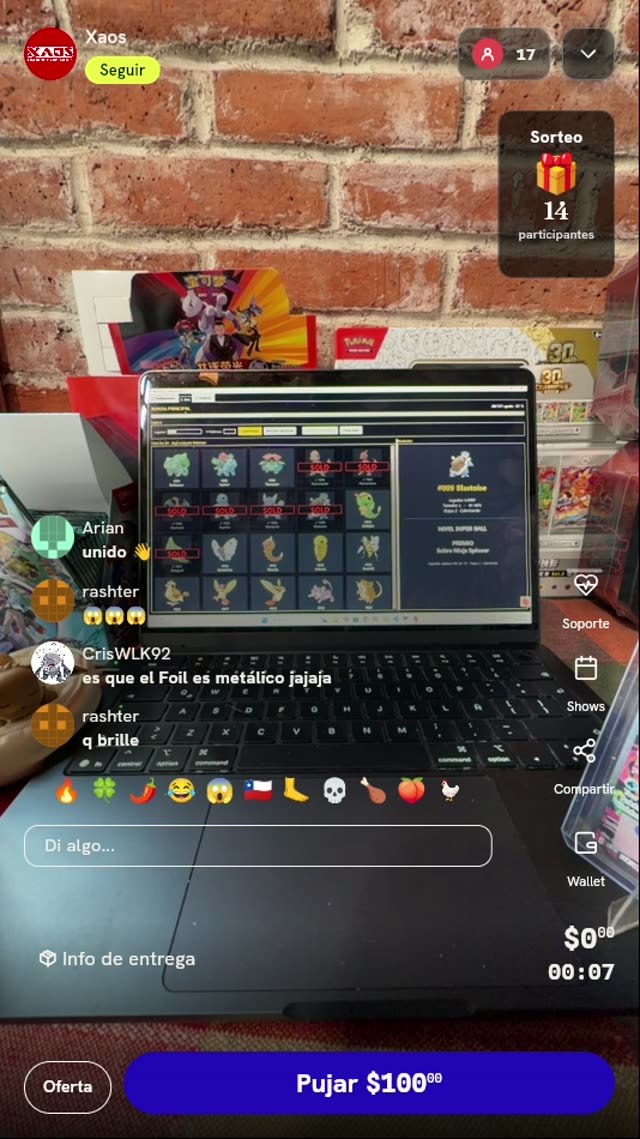 Tiro Pokédex Pokémon - Sobre Ninja Spinner