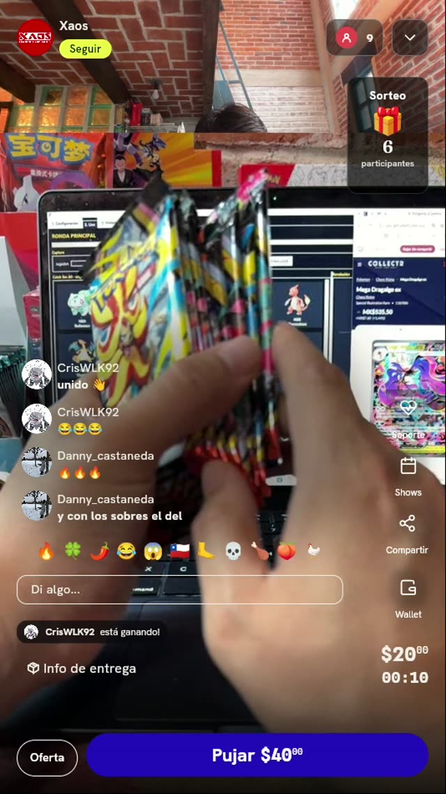 Paquete de 5 Sobres Pokémon TCG