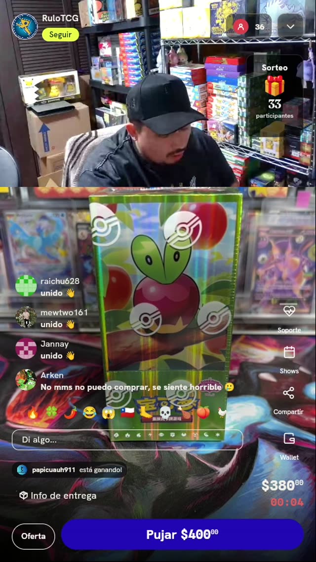 Booster Box Pokémon Gem Pack Vol. 6