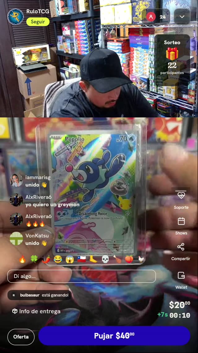 Carta Pokémon Popplio Promo #045