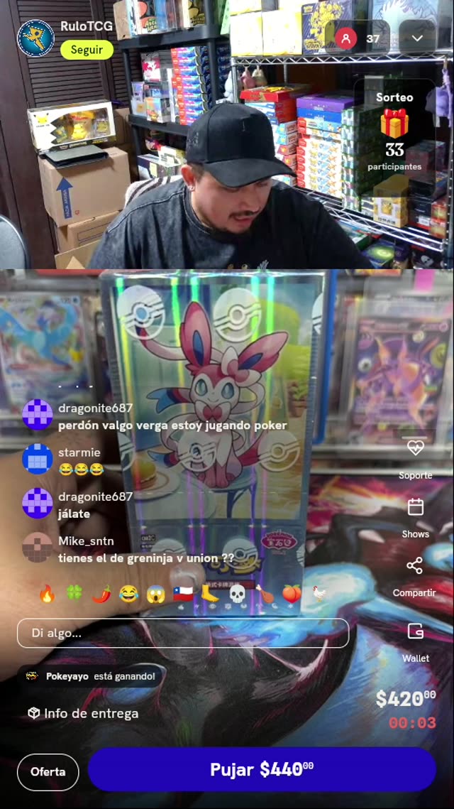 Set Exhibidor Sylveon ex 30° Aniversario