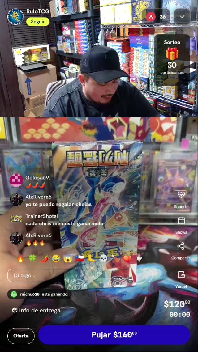 Caja Pokémon Blade Awakening Chino