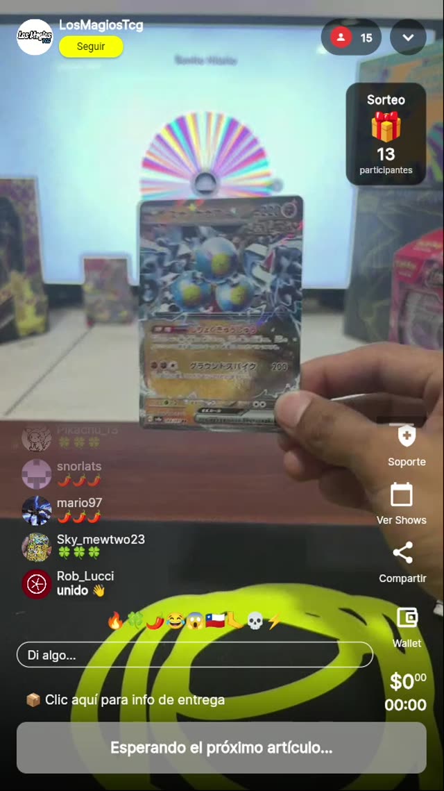 Carta Pokémon Sky Mewtwo vendida