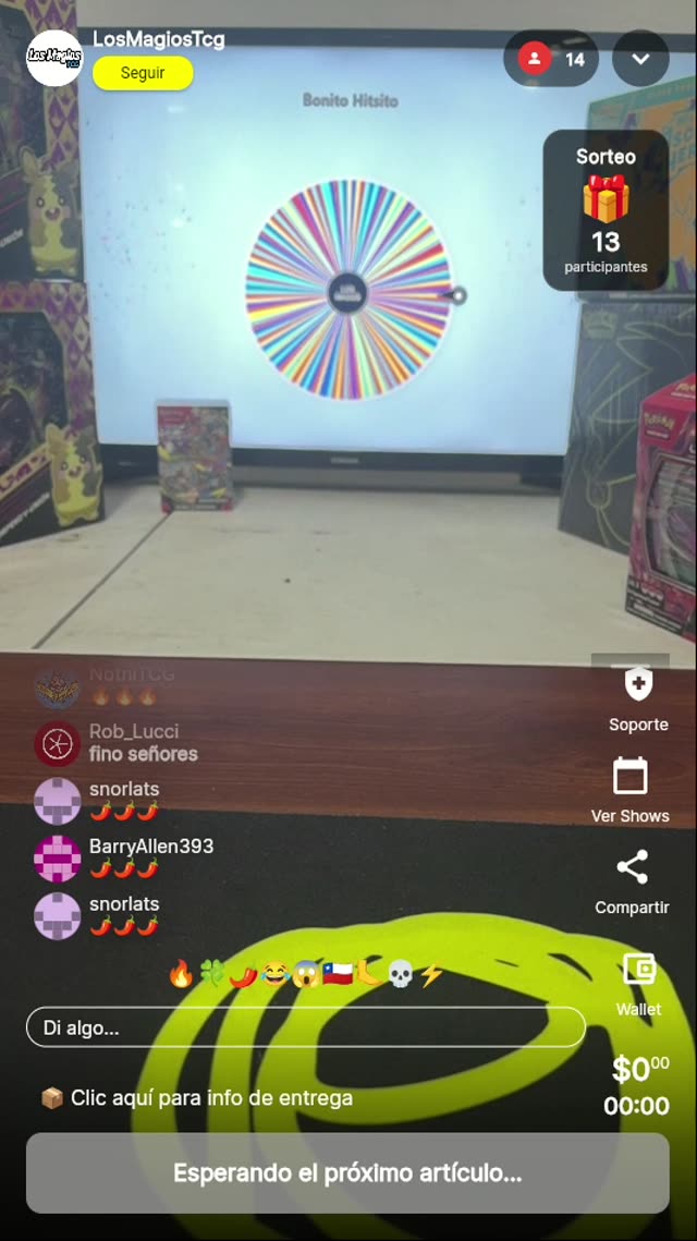 Snorlax Pokémon TCG en rifa