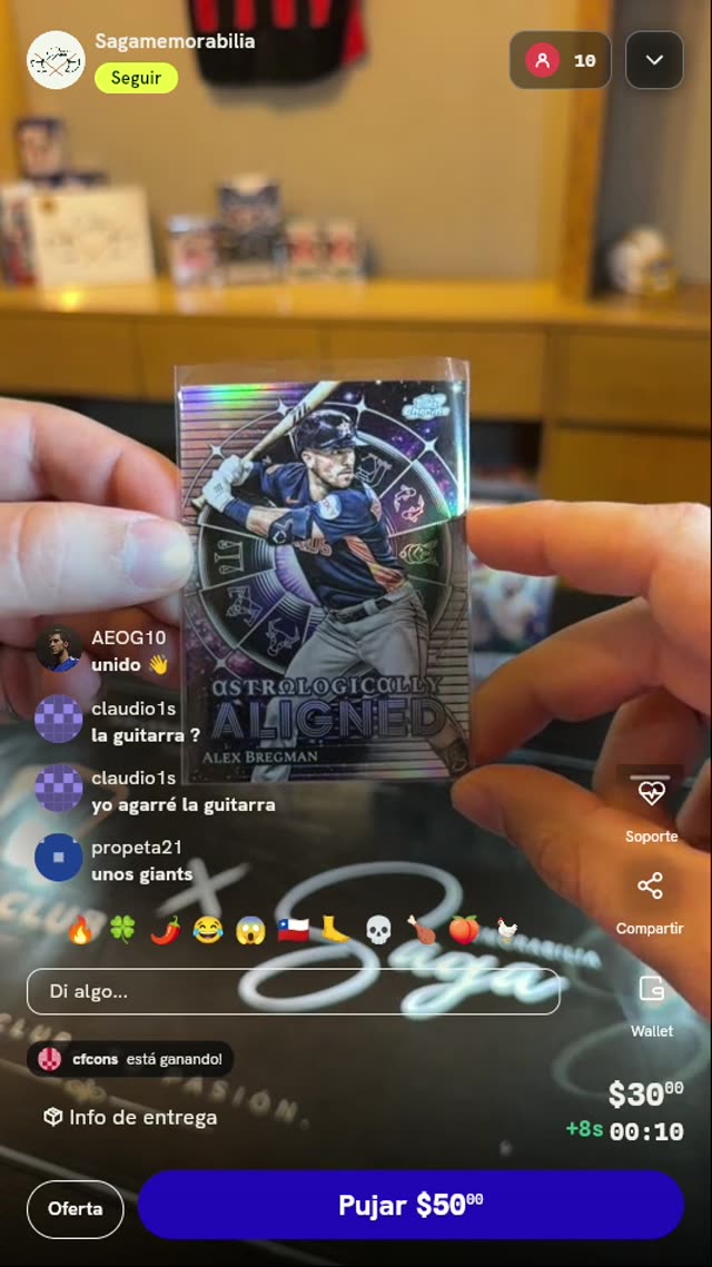 Carta Alex Bregman Topps Cosmic Chrome