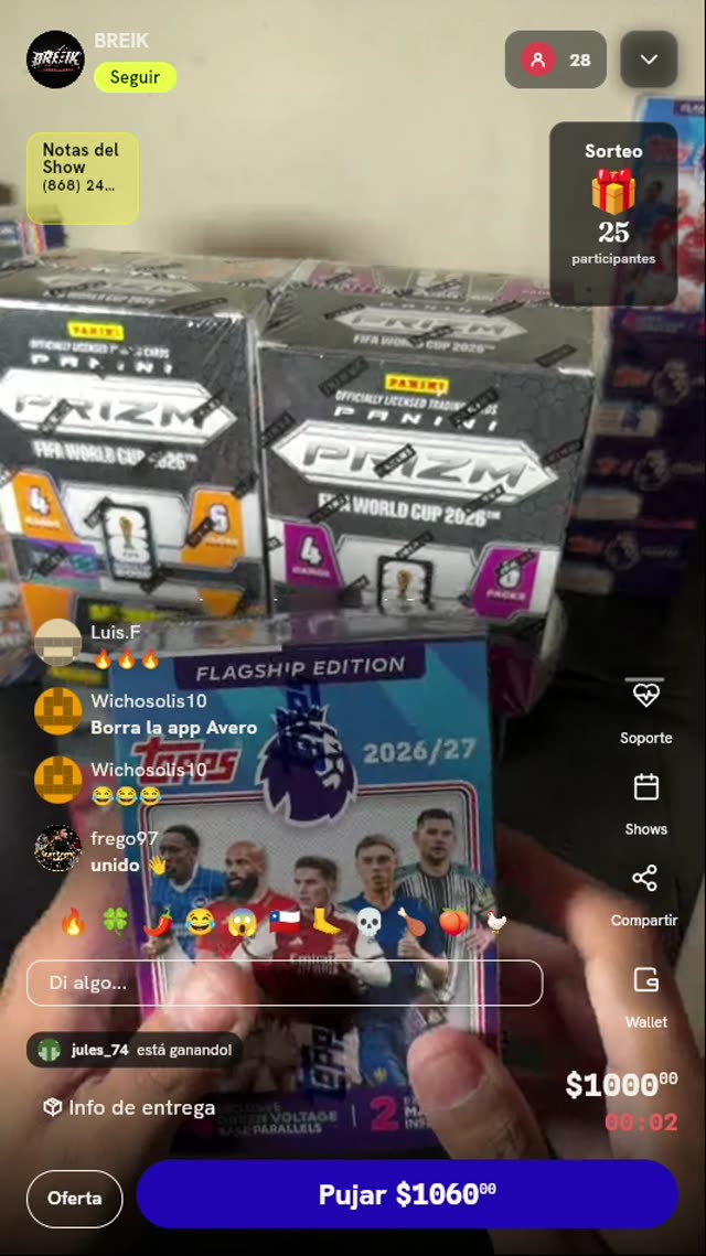 Caja Topps Premier League 2026/27