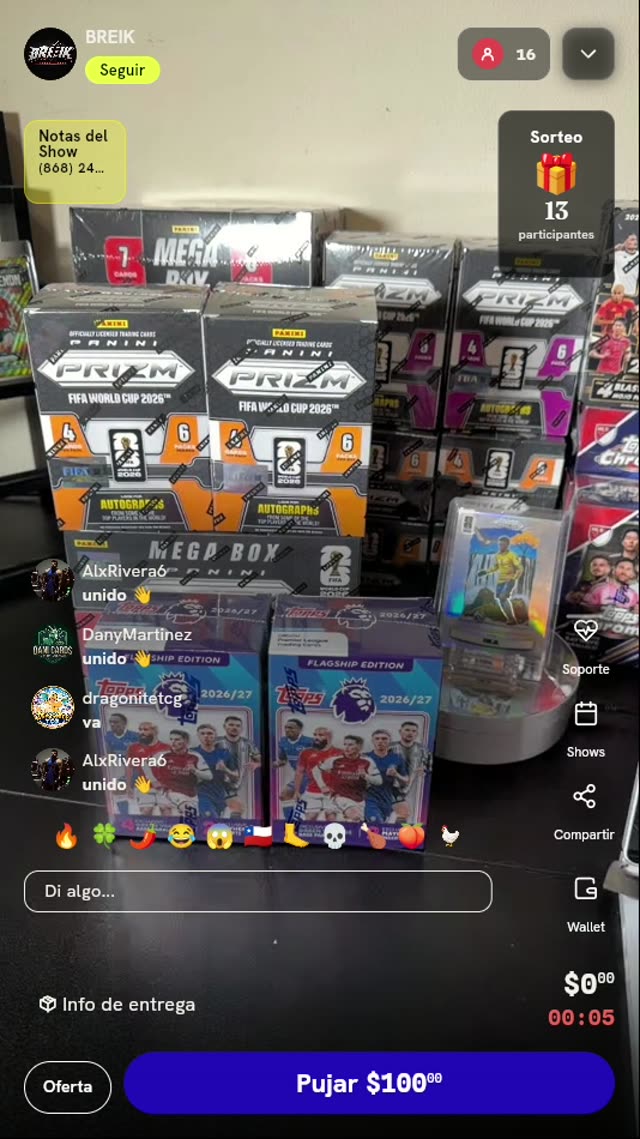 Spot para Break Premier League Topps