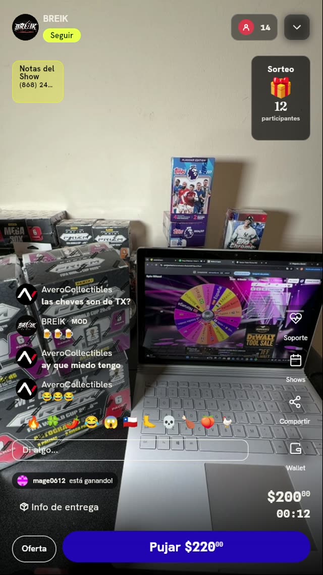 Spot para Break Panini Prizm FIFA