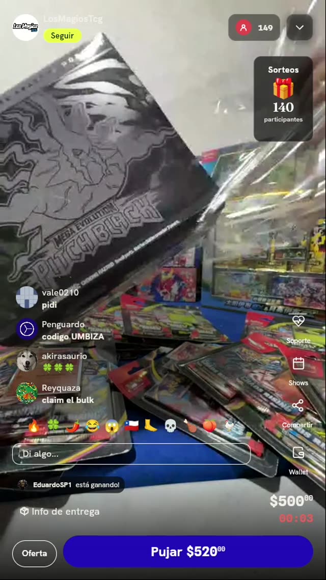 Pokémon ETB Mega Evolution Pitch Black