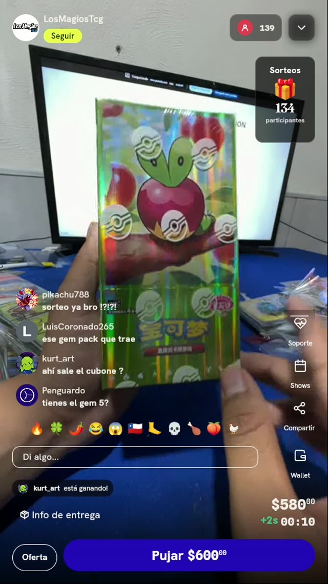 Booster Box Pokémon Gem Pack Vol. 5