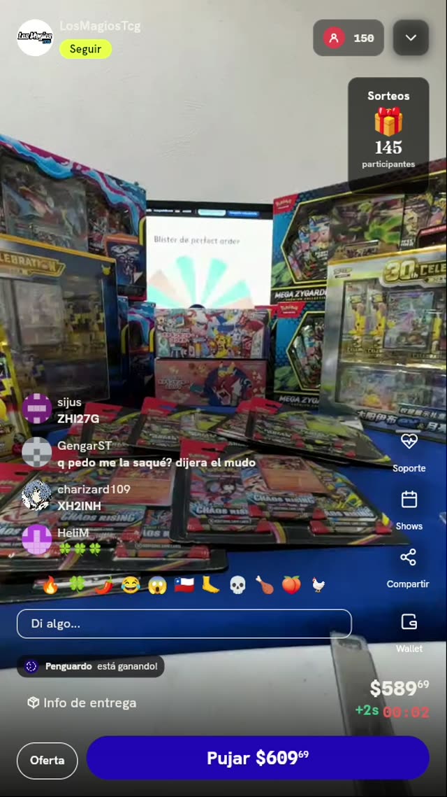 Blister Pokémon TCG Perfect Order