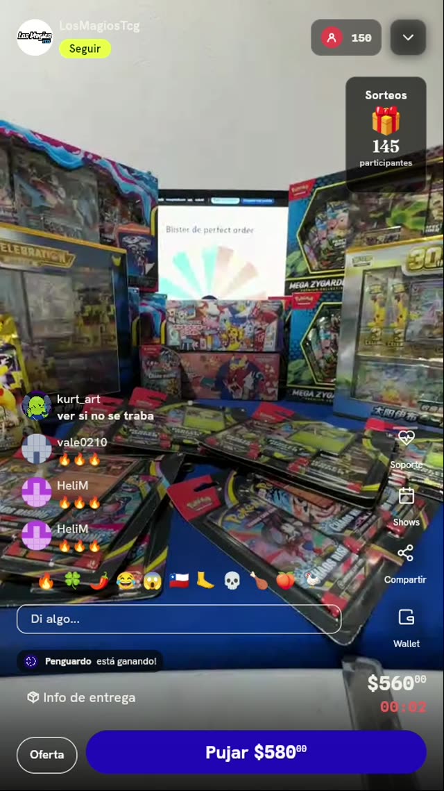 Blister Pokémon TCG Perfect Order
