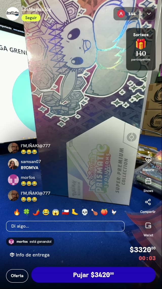 Colección Super-Premium Prismatic Evolutions