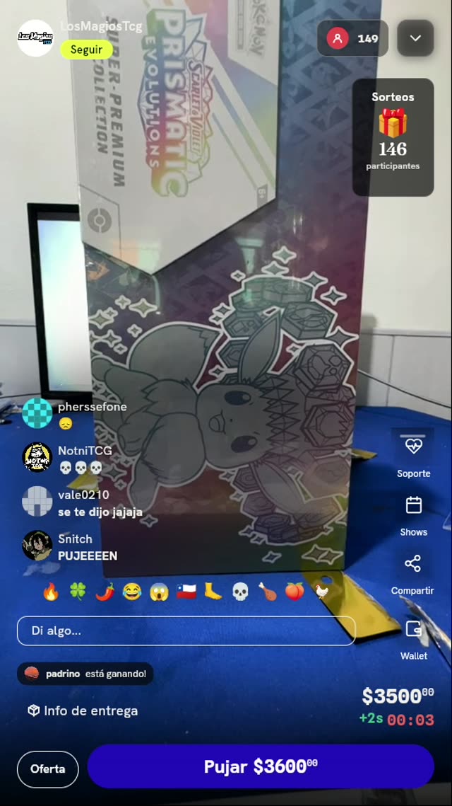 Colección Super-Premium Prismatic Evolutions