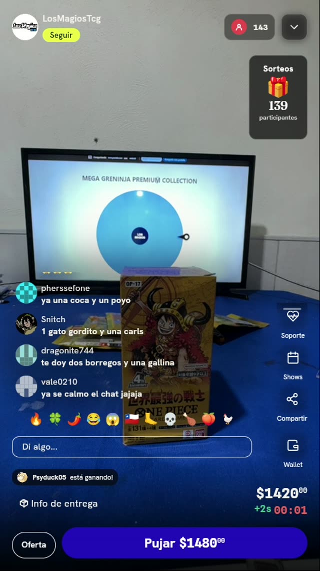 Booster Box One Piece OP-17 Japonesa