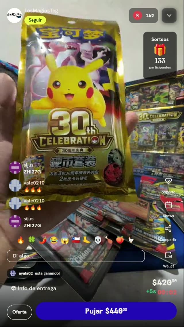 Set de Monedas Pokémon 30th Celebration