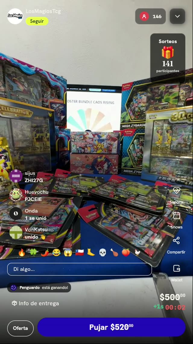 Booster Bundle Pokémon Chaos Rising