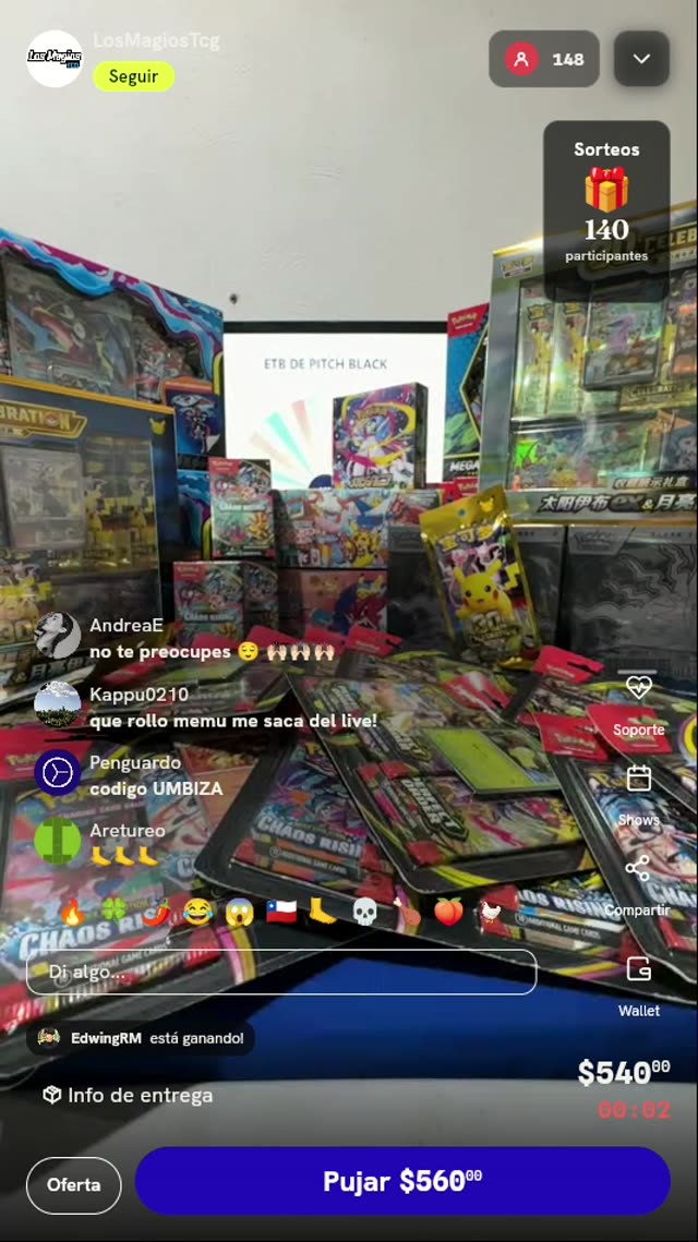 ETB Pokémon TCG Pitch Black